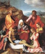 Andrea del Sarto, Pieta with Saints